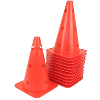 Multifunctionele afbakenkegel oranje - 30 cm - set van 12 -multifunctionele pion