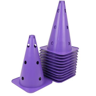 Multifunctionele afbakenkegel oranje - 30 cm - set van 12 -multifunctionele pion