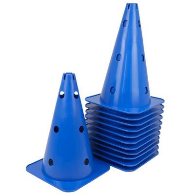 Multifunctionele afbakenkegel oranje - 30 cm - set van 12 -multifunctionele pion