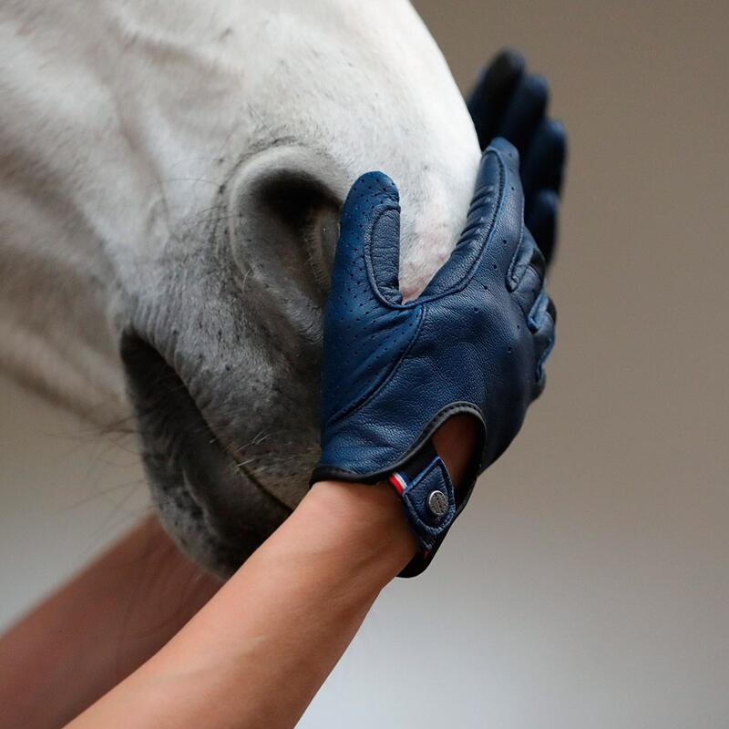 Gants d'équitation mixte en cuir - TRADITION ÉDITION LIMITÉE