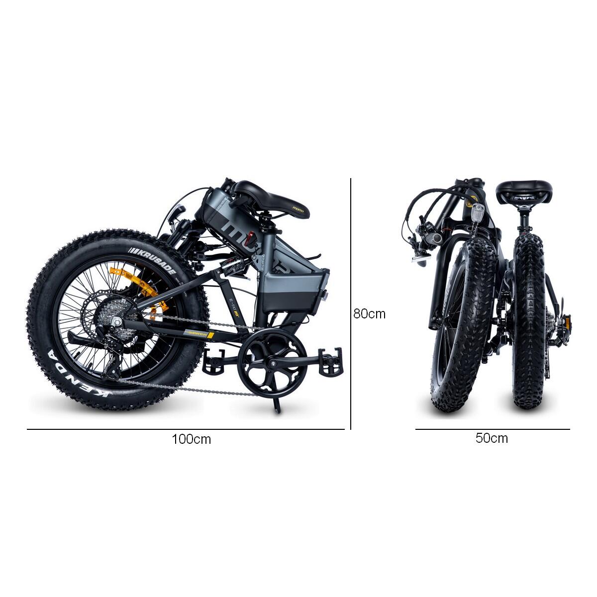 VTT FATBIKE Electrique Pliant Tout Suspendo 20PRO - 20"- 4/7
