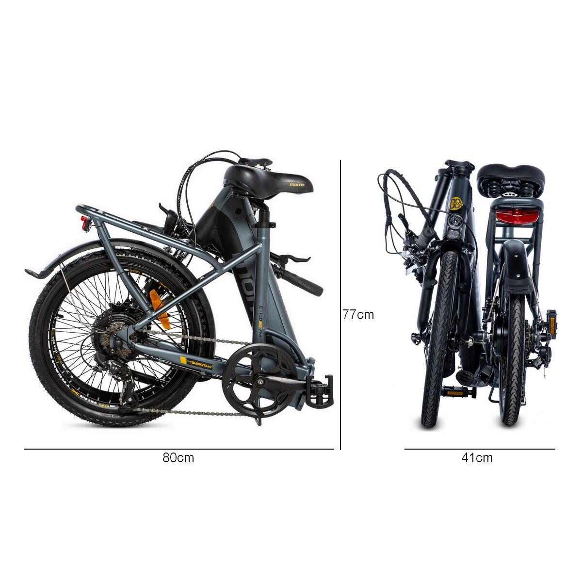 E.20PRO Bicicleta de ciudad semirrígida plegable - 20" 2/7