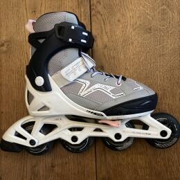 C2C - OXELO  Verstelbare kinderskates Fit3 grijs