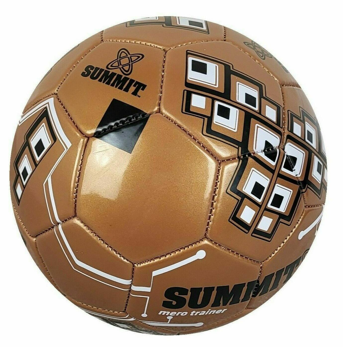 SUMMIT Summit Size 5 Football Training Ball Bronze