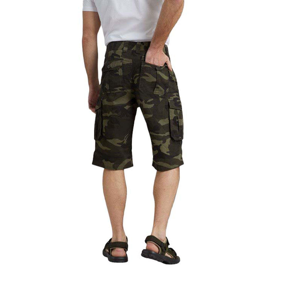 Mountain Warehouse Mens Camo Cargo Shorts