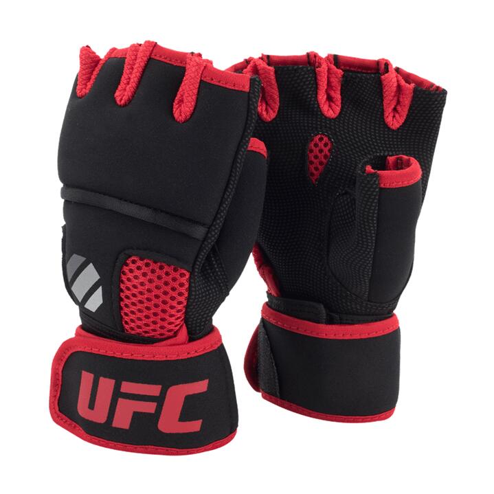 UFC Contender Quick Wrap Inner Gloves w/EVA Knuckle Black S/M