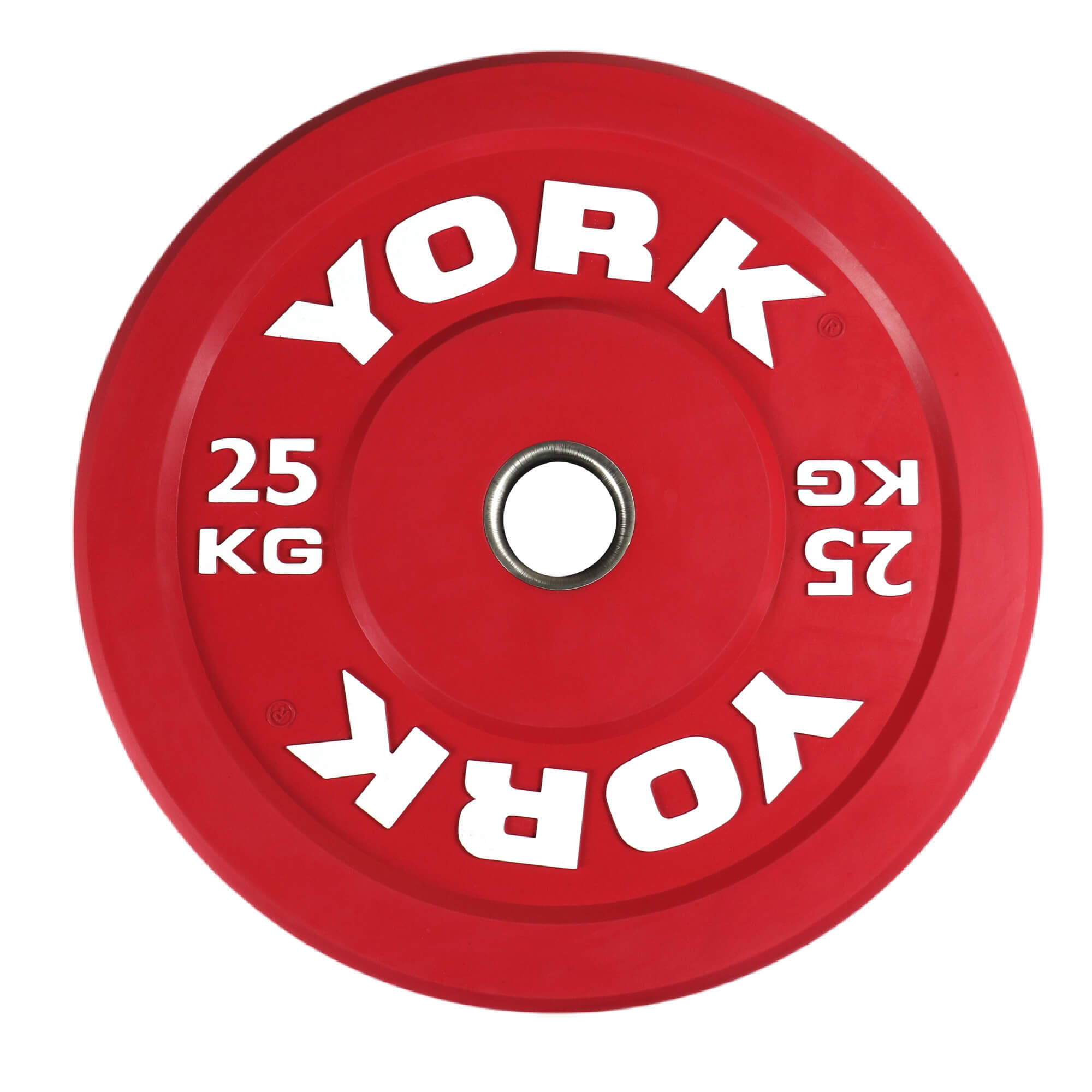 York 25KG Colour Rubber Training Bumper Plate