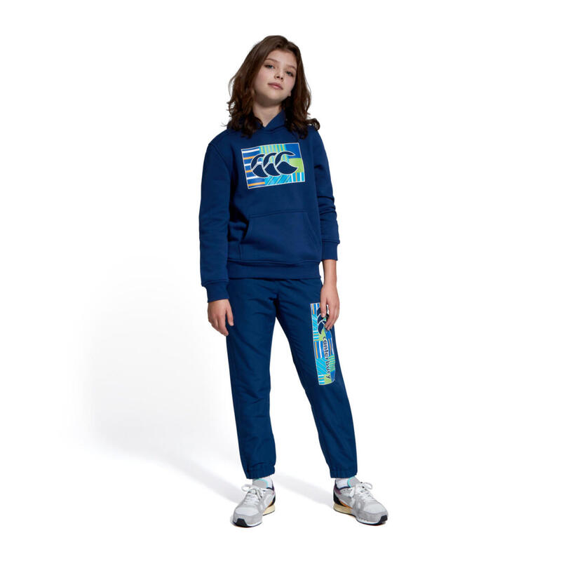 CANTERBURY UGLIES JUNIOR HOODIE BLAUW