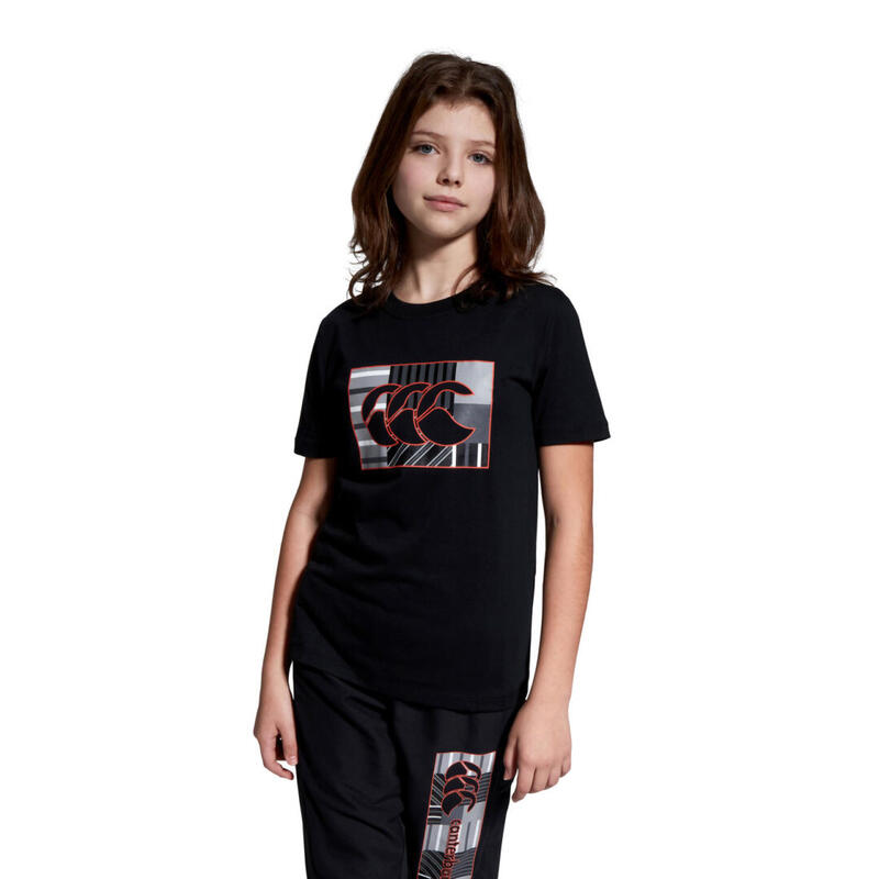 CANTERBURY KIDS T-SHIRT ZWART CCC UGLIES