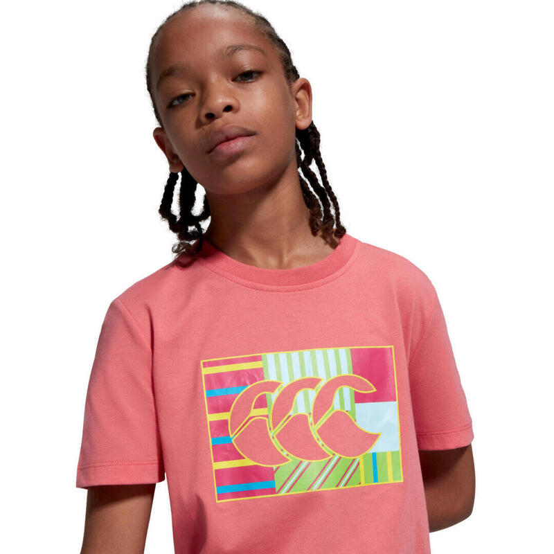 T-SHIRT CANTERBURY ENFANT ROSE CCC UGLIES