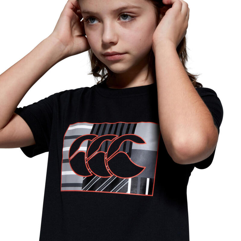 CANTERBURY KIDS T-SHIRT ZWART CCC UGLIES