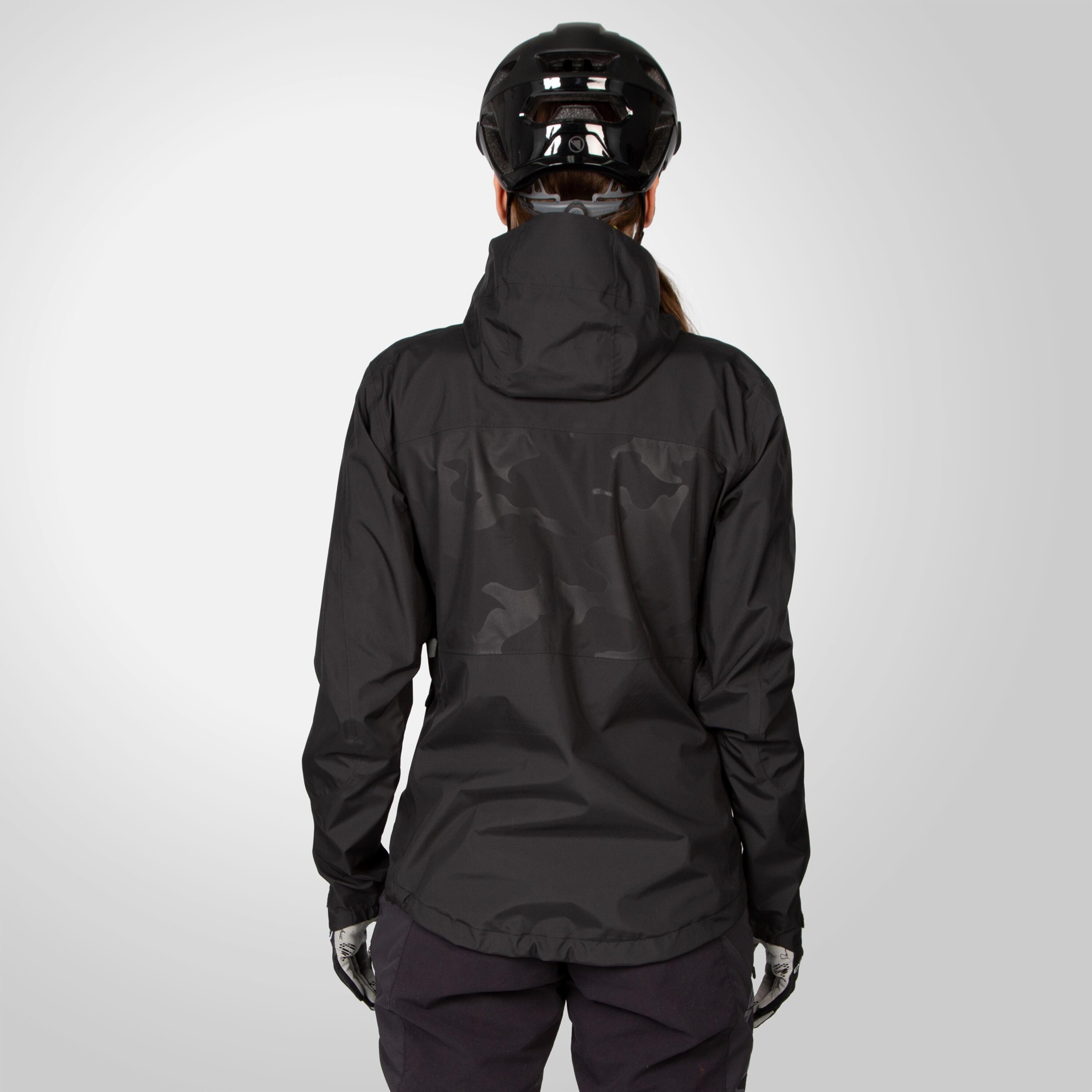 Damen Hardshell-Jacke Mit Kapuze 4/5