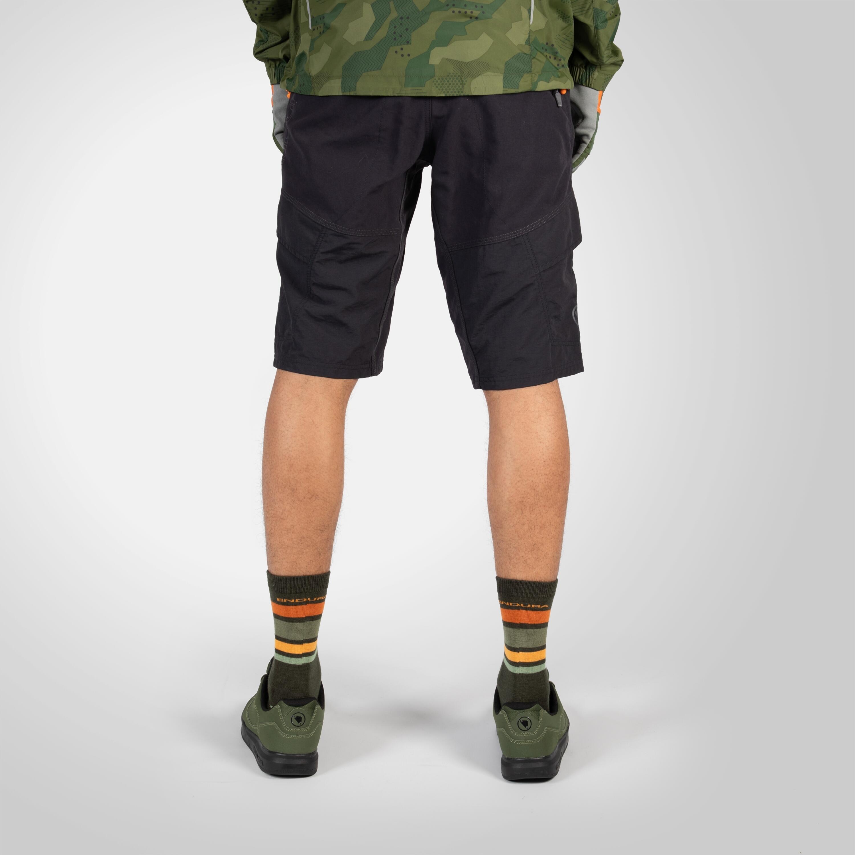 Short Hummvee Con Culote Interior  Negro  Endura 4/4