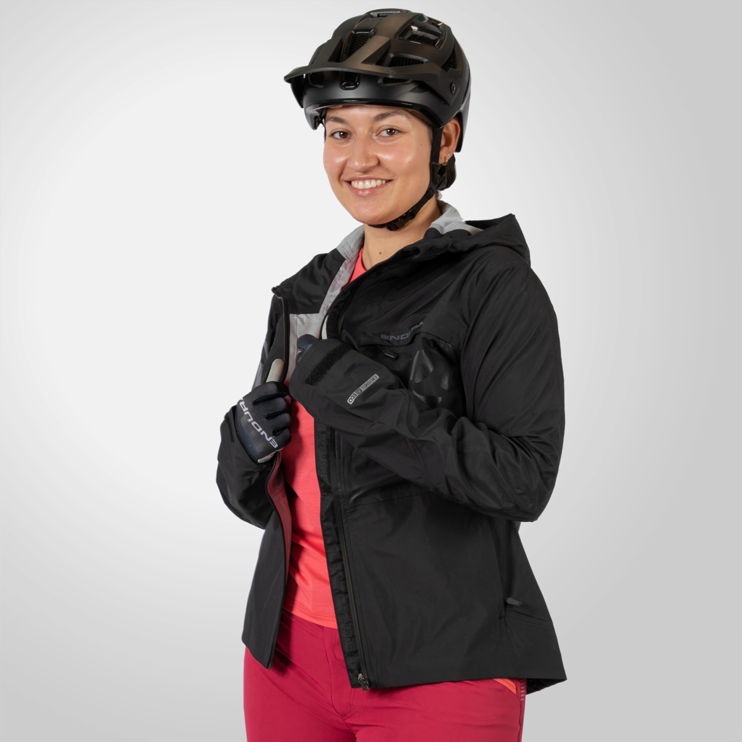 Damen Hardshell-Jacke Mit Kapuze 5/5