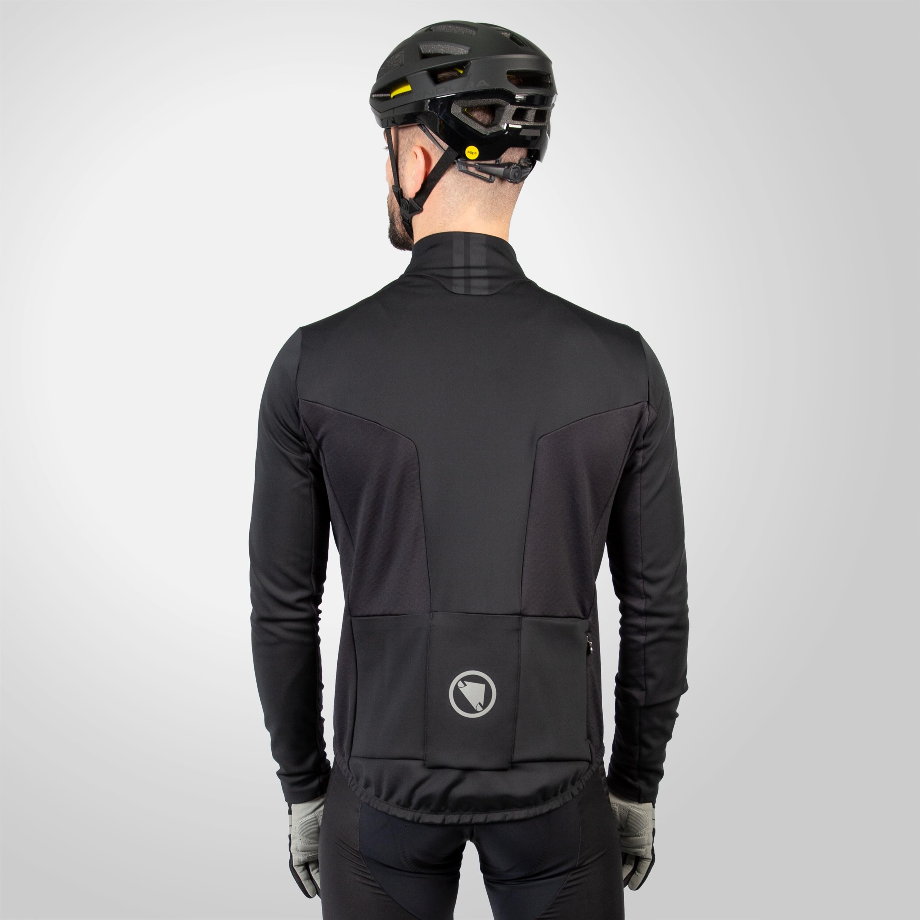 Endura Roubaix FS260-Pro Long Sleeve Jersey Black 4/4
