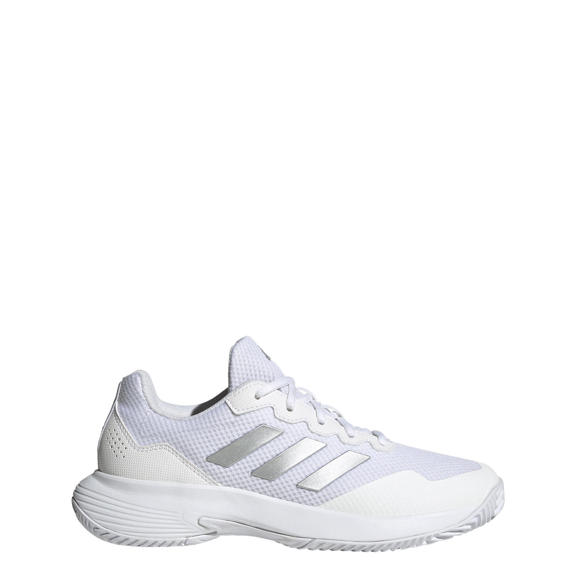 Adidas - Chaussure Gamecourt 2.0 Tennis - Chaussures De Sport - Blanc|gris - 37 - Decathlon