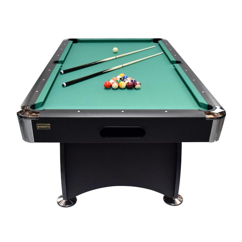 North Billard Gardone 8ft Noir/Vert