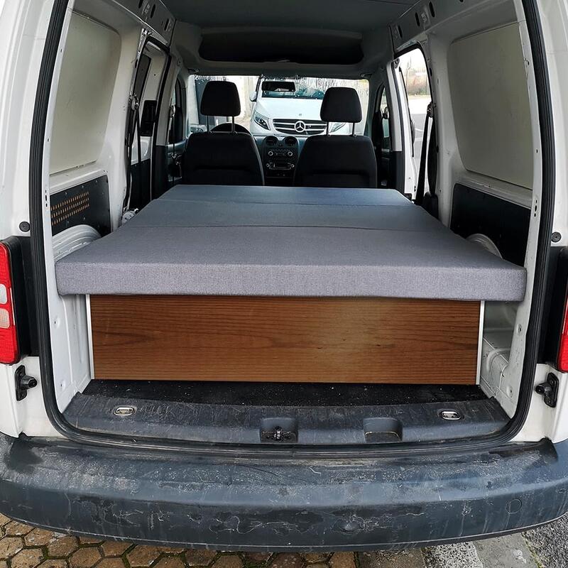 Colchón Plegable Camper con Visco para Berlingo, Partner (+otros modelos)