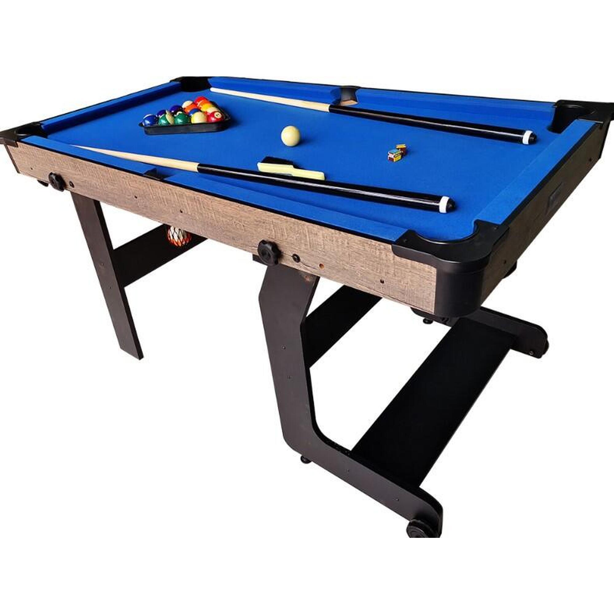 North Pool Table Fun Fold-Up Wood 5FT