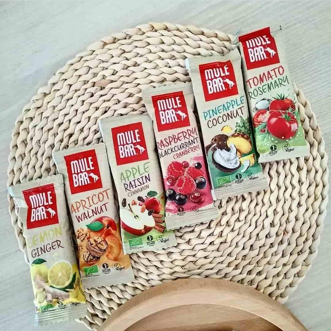 Pack découverte 10 barres énergétiques vegan 40g Mulebar 6/7