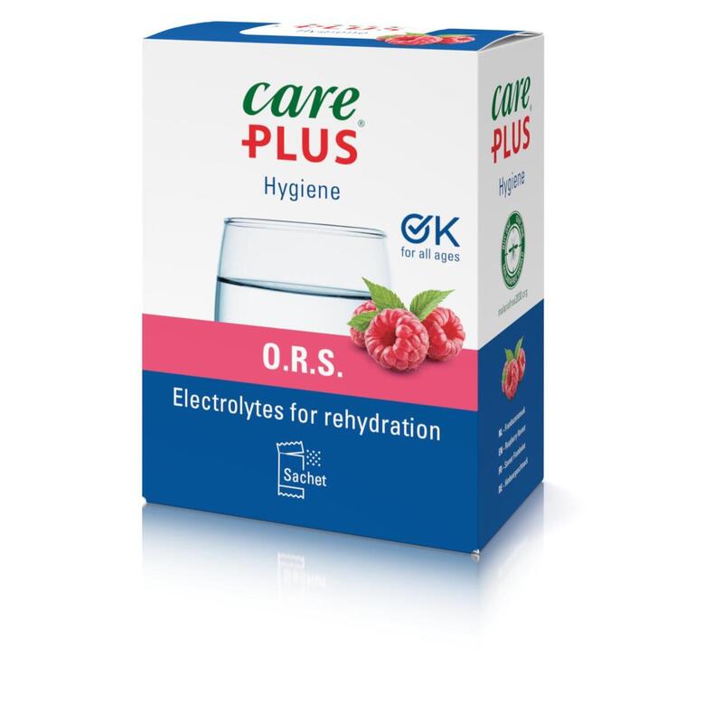 Care Plus O.R.S. - Oral Rehydration Salt - Framboos - 10 stuks