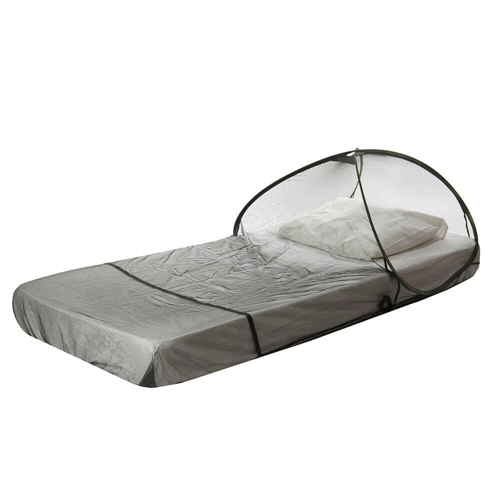 Care Plus Pop-Up Dome Durallin Mosquito Net - 1 Person - Green