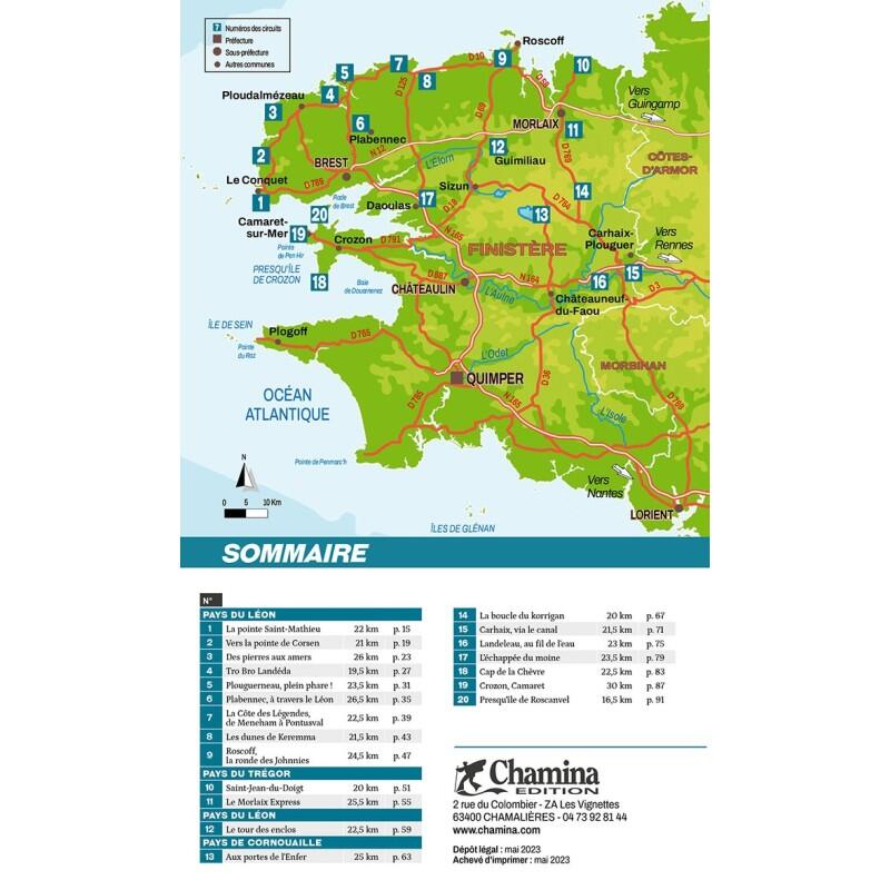BOUCLES A VELO - FINISTERE NORD CROZON - MONTS D'AREE 5/5