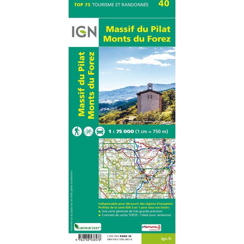 TOP75040 MASSIF DU PILAT MONT FOREZ 2/2