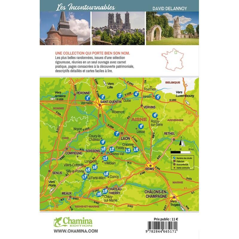 L'AISNE - HAUTS-DE-FRANCE BALADES A PIED 2/4