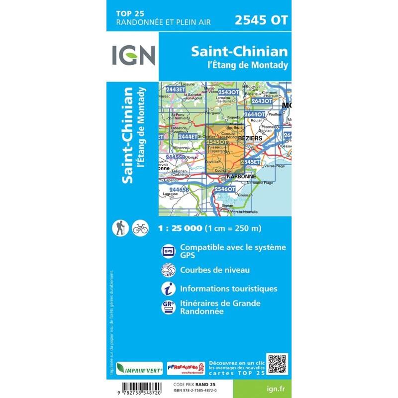 2545OT SAINT-CHINIAN L'ETANG DE MONTADY 2/2