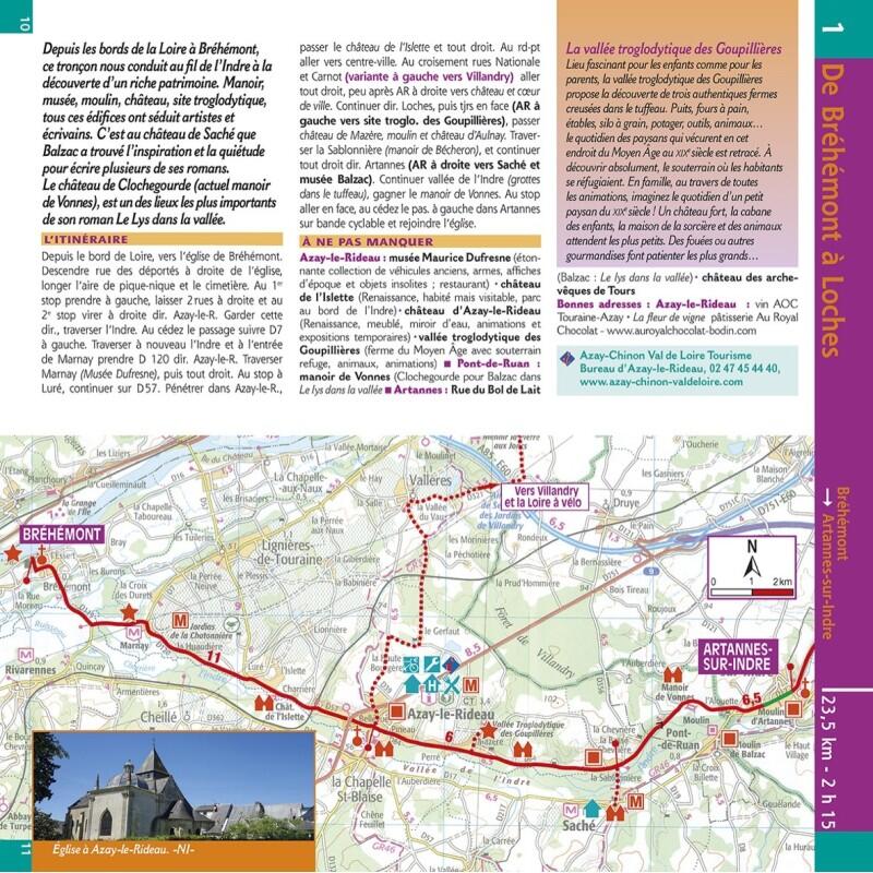L'INDRE A VELO (36-37) 3/4