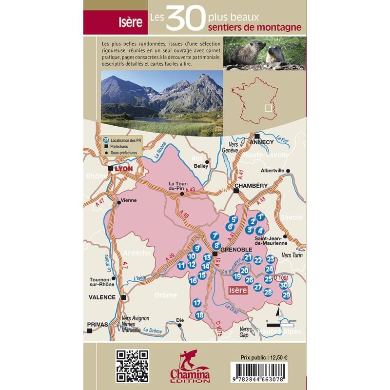 ISERE LES 30 PLUS BEAUX SENTIERS DE MONTAGNE 2/4