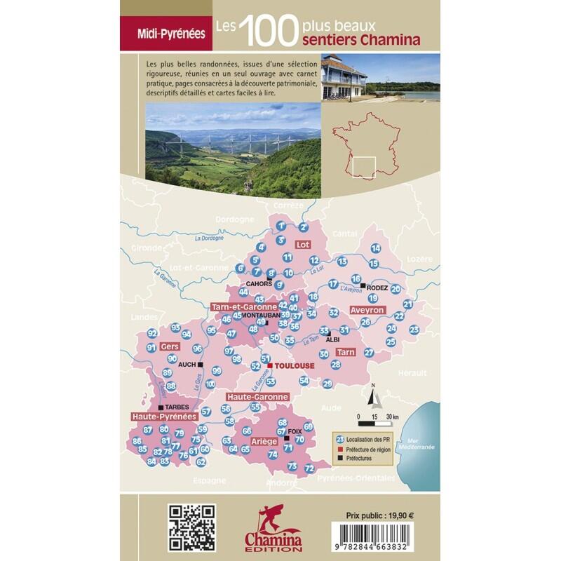 MIDI-PYRENEES LES 100 PLUS BEAUX SENTIERS 2/4
