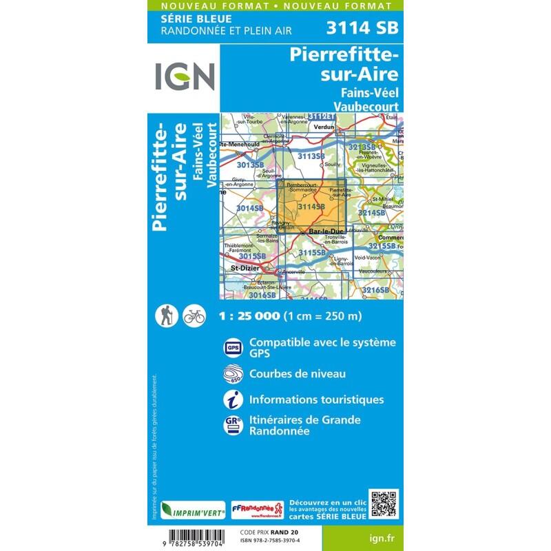 3114SB PIERREFITTE-SUR-AIRE FAINS-VEEL VAUBECOURT 2/2