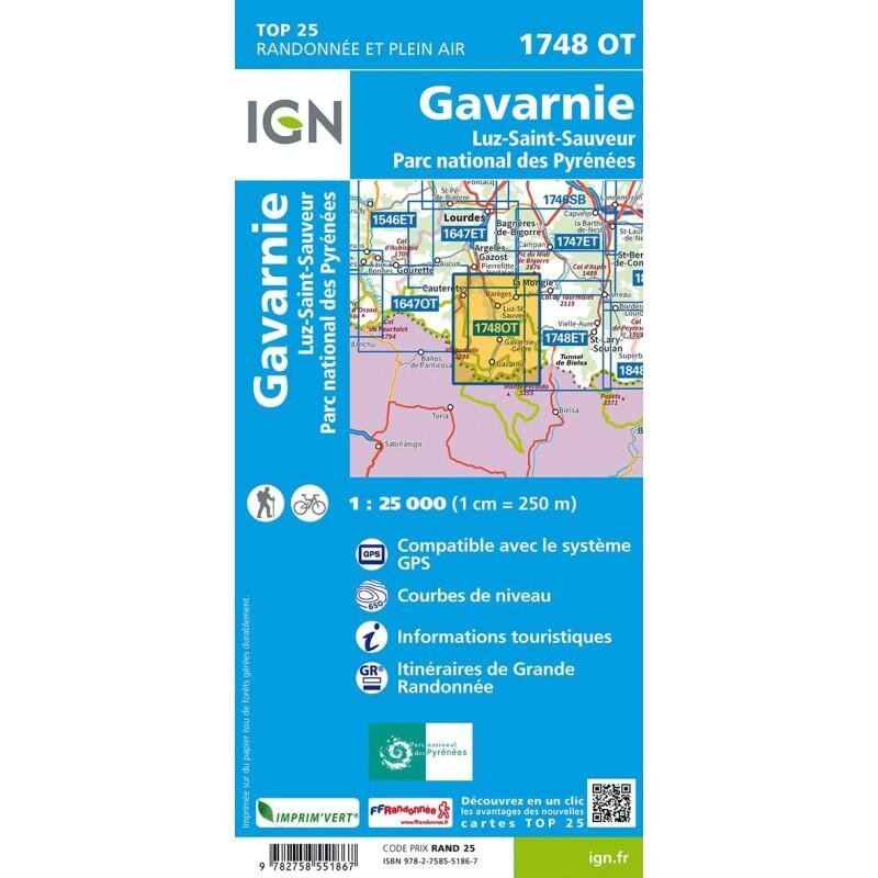 1748OT GAVARNIE LUZ-SAINT-SAUVEUR PN DES PYRENEES 2/2