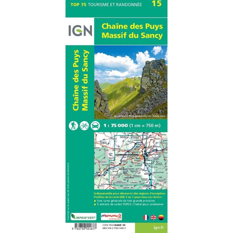 TOP75015 CHAINE DES PUYS  MASSIF DU SANCY 2/2