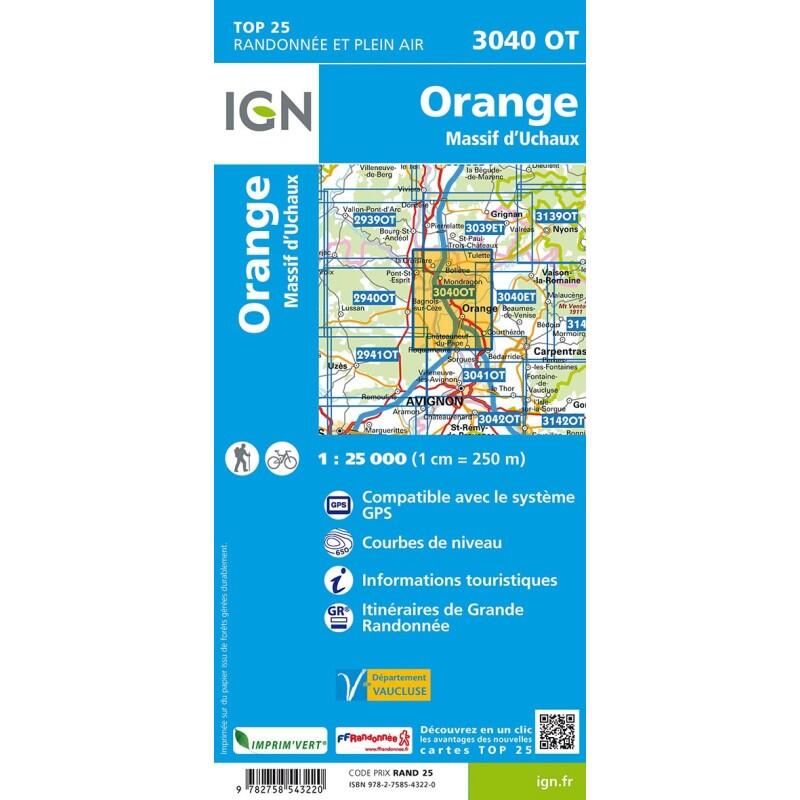 3040OT ORANGE MASSIF D'UCHAUX 2/2