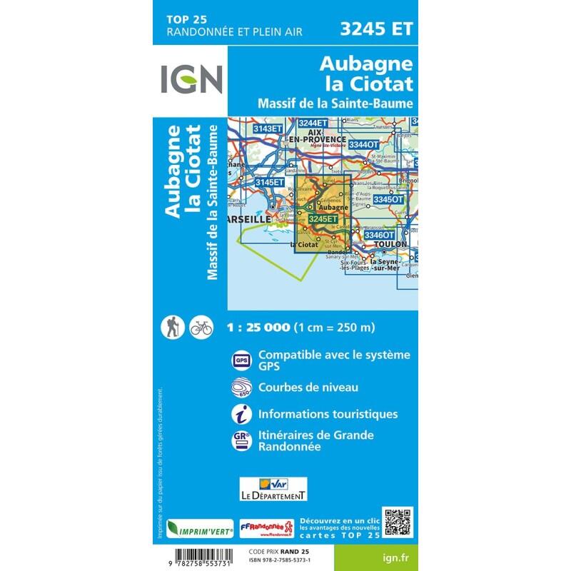 3245ET AUBAGNE LA CIOTAT MASSIF DE SAINTE BAUME 2/2