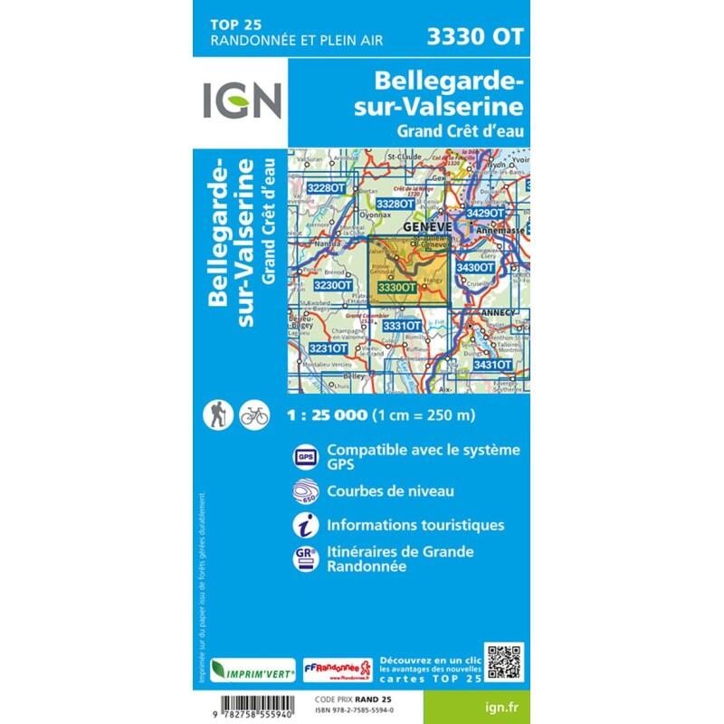 3330OT BELLEGARDE VALSERINE GRAND CRET D'EAU 2/2