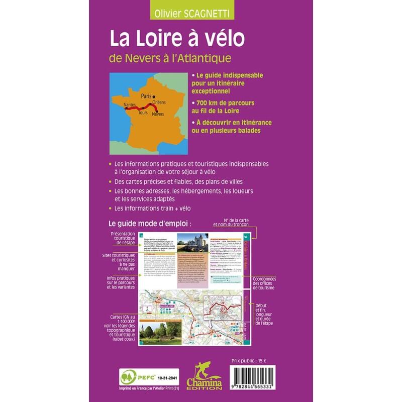 LA LOIRE A VELO DE NEVERS A L'ATLANTIQUE GRANDS ITINERAIRES 2/4