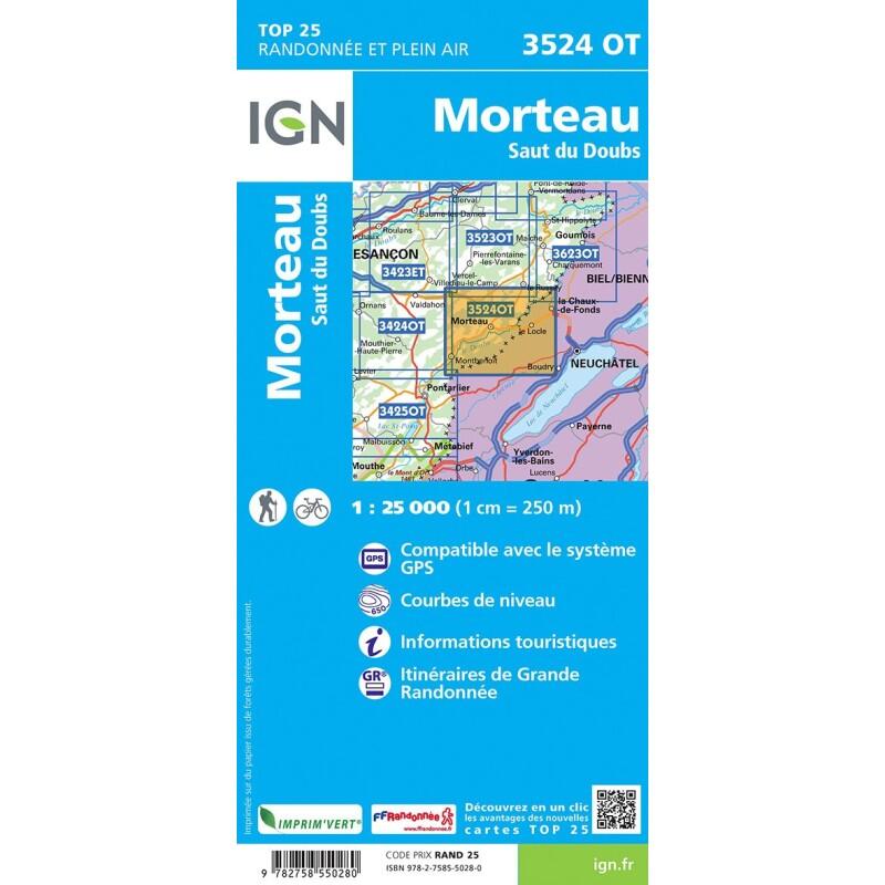 3524OT MORTEAU  SAUT DU DOUBS 2/2