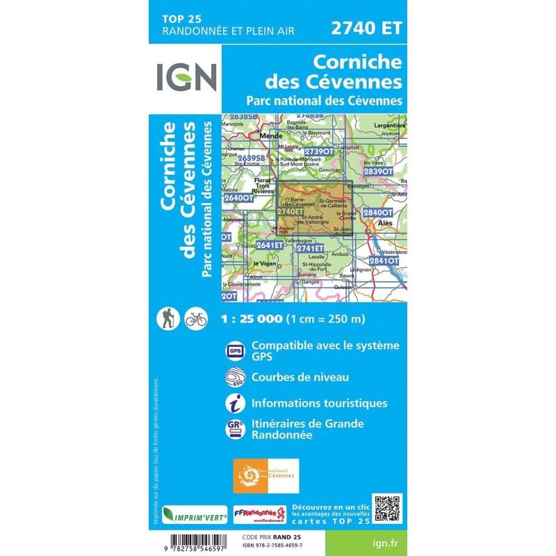2740ET CORNICHE DES CEVENNES PN DES CEVENNES 2/2