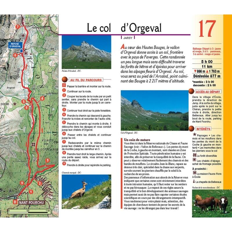 MASSIF DES BAUGES 20 BALADES EXCEPTIONNELLES 4/4
