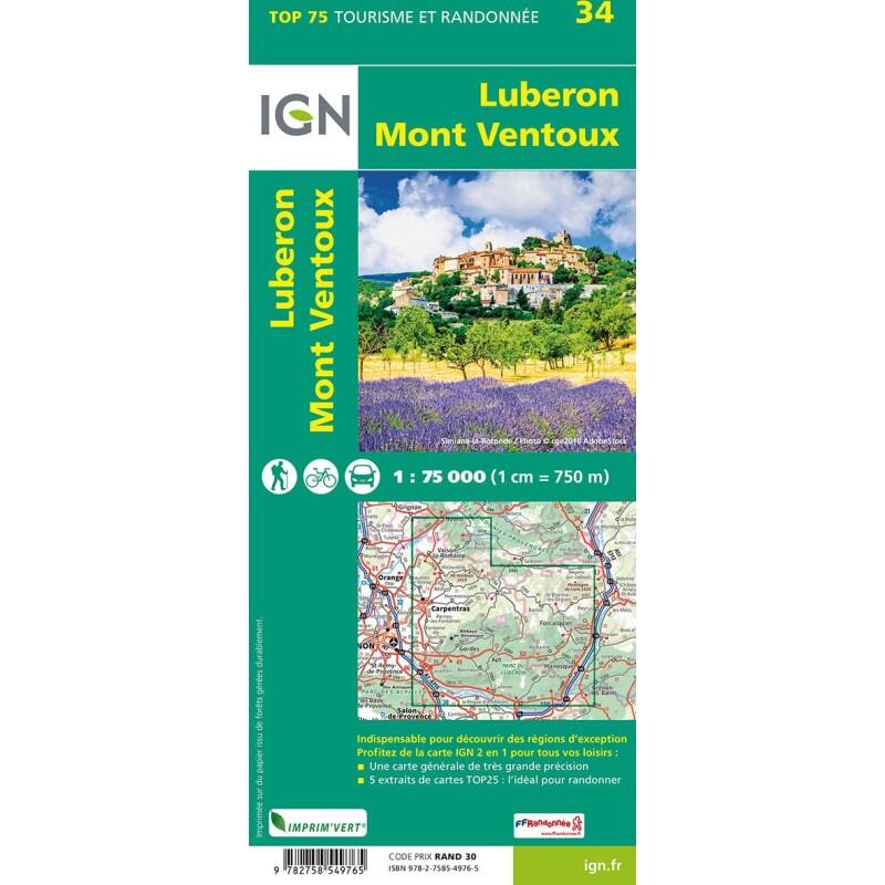 TOP75034 LUBERON - MONT VENTOUX 2/2