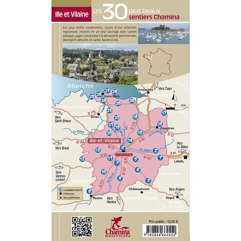ILLE ET VILAINE LES 30 PLUS BEAUX SENTIERS 2/4