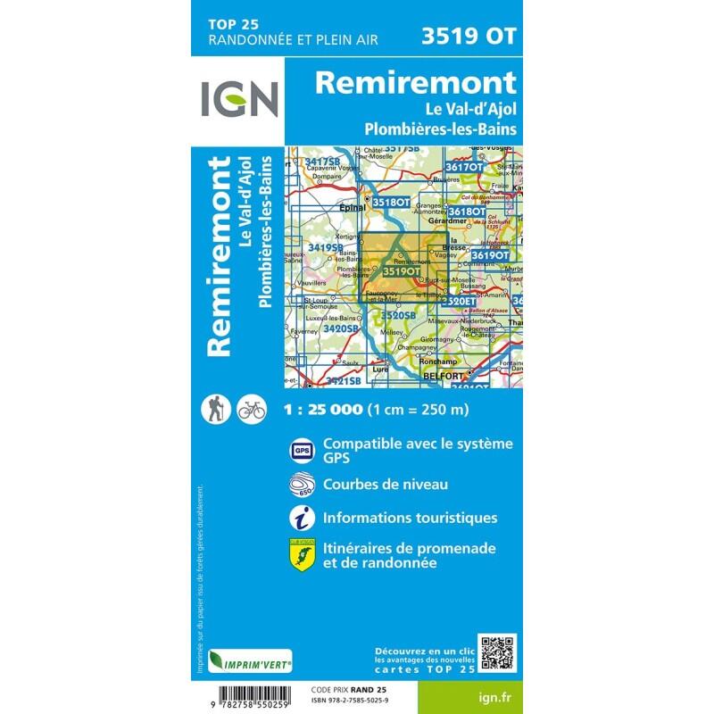 3519OT REMIREMONT   VAL D'AJOL PLOMBIERES LES BAINS 2/2