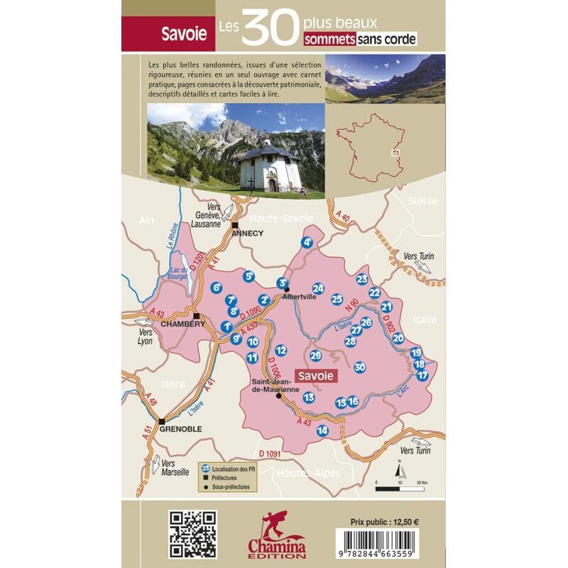 SAVOIE LES 30 PLUS BEAUX SOMMETS SANS CORDE 2/4