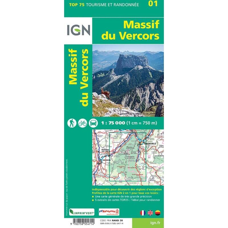 TOP75001 MASSIF DU VERCORS 2/2