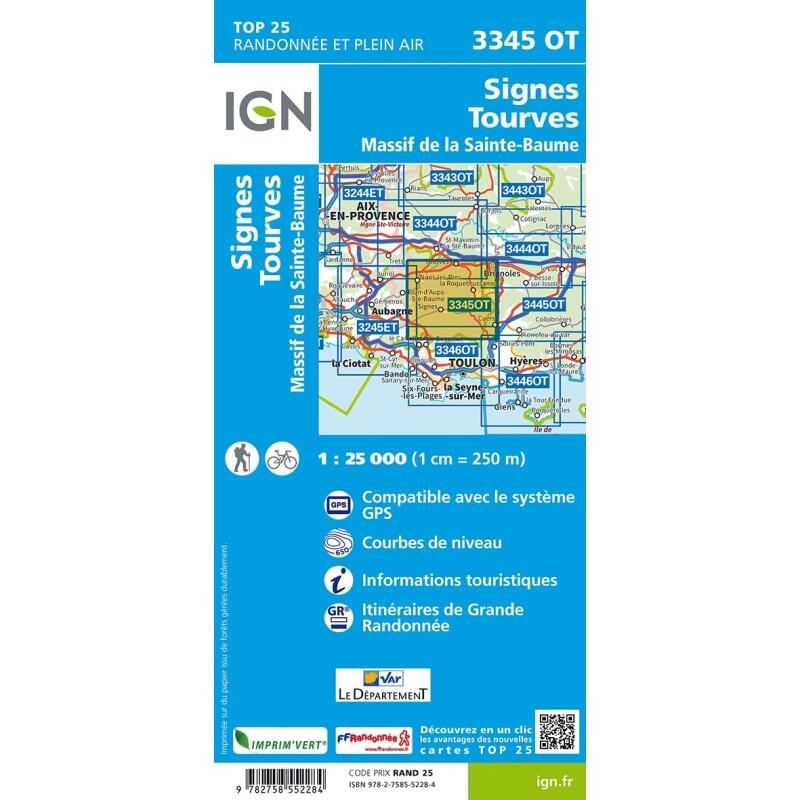 3345OT SIGNES TOURVES MASSIF SAINTE BAUME 2/2
