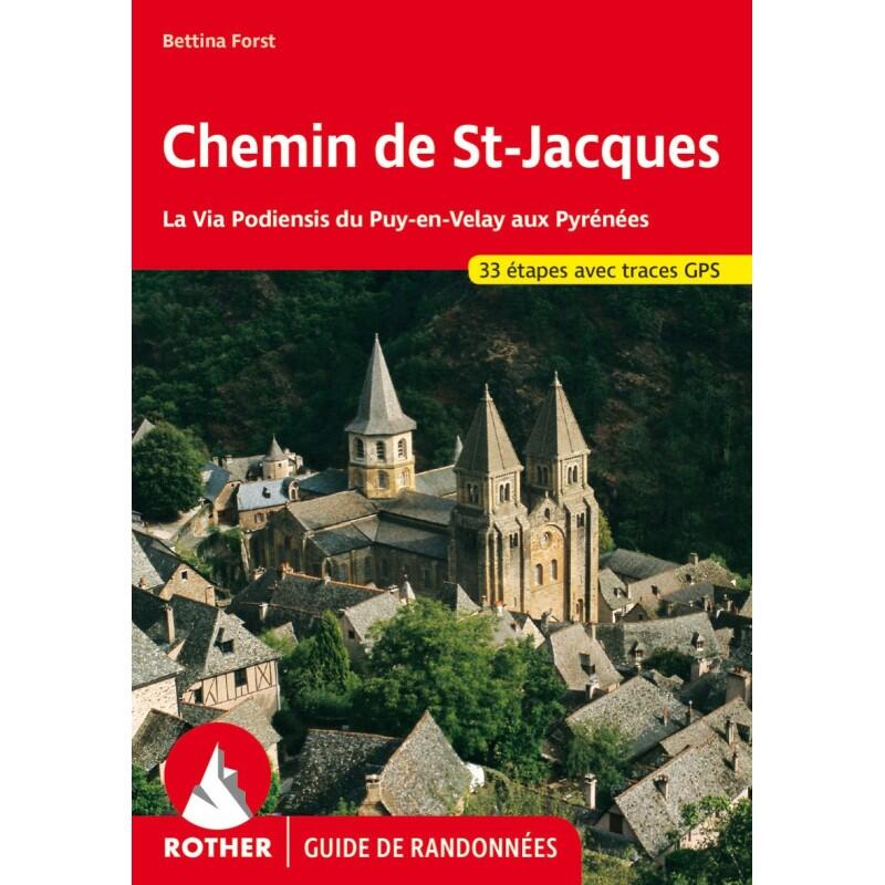 Rother - Chemin De St Jacques France (fr) Gps Via Podiensis Puy En Velay Pyr - Guide - Taille Unique - Decathlon